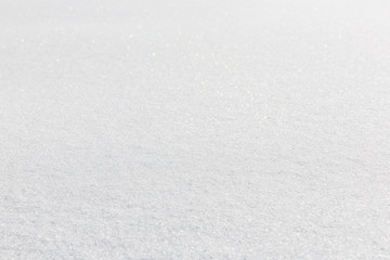 Snow texture with perspective or winter white background
