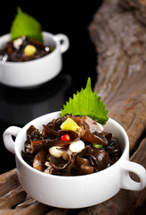 Delicious Chinese cuisine, salad dish fungus