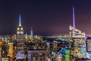 Fototapeta premium New York by night