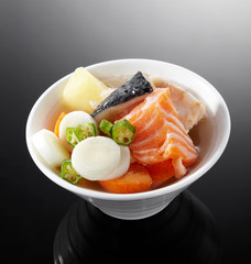 Delicious Japanese food, snacks