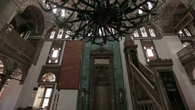 Istanbul Ottoman Valide Sultan Mosque Interior Mihrap