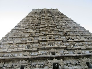  Gopuram-Turm in Murudeshwara / Südindien