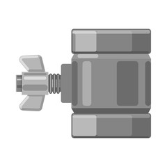 Vector design of pipe and tube icon. Set of pipe and pipeline stock symbol for web.