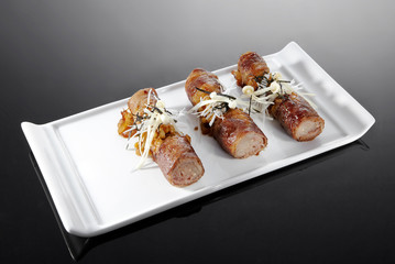 Delicious Japanese food, small barbecue food