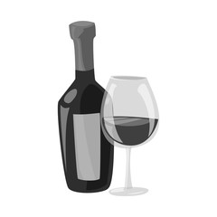 Vector design of food and drink icon. Set of food and store stock vector illustration.