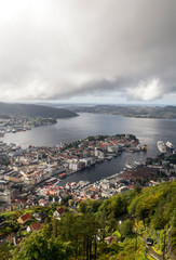 Aerial view of Stavanger 