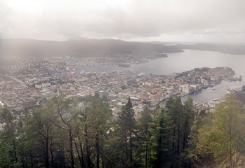 Aerial view of Stavanger 