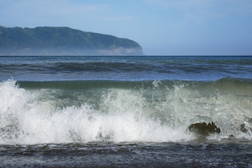 海　波　素材