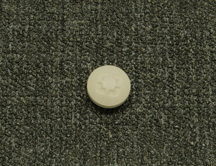 pills on the background