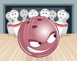 Ball and pins