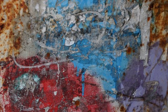 colored stone texture of dirty paint on old wall © butus