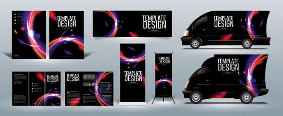Abstract Template Design