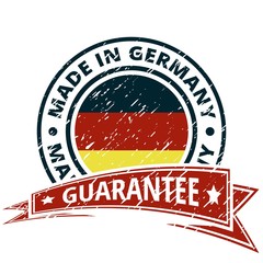 Made in Germany label illustration