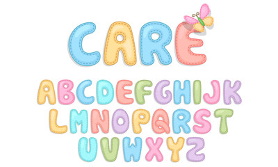 Baby care alphabets