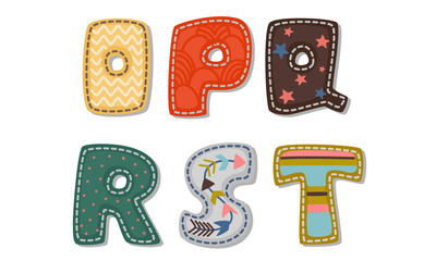 Beautiful print on bold font alphabets for kids part 3