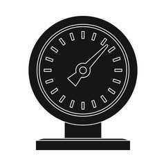 Isolated object of pipe and tube symbol. Collection of pipe and pipeline stock symbol for web.