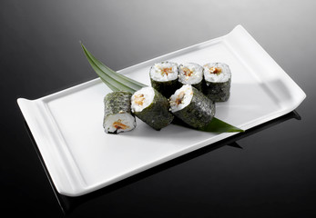 Delicious Japanese food, sushi