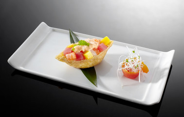 Delicious Japanese food, sushi