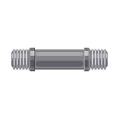 Vector illustration of pipe and tube icon. Set of pipe and pipeline stock symbol for web.