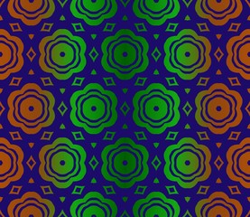 Abstract geometric vector paper for scrapbook. Seamless. Gradient color