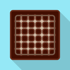 Isolated object of biscuit and bake sign. Collection of biscuit and chocolate stock vector illustration.
