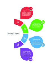 Infographic template design , Infographic element 