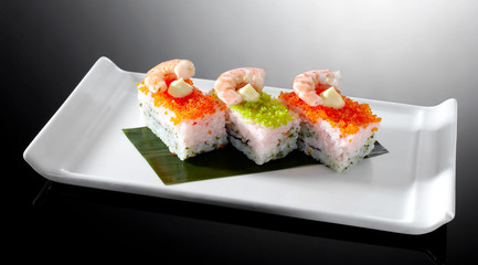 Delicious Japanese food, sushi