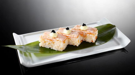 Delicious Japanese food, sushi