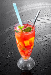 Delicious Japanese food, drinks