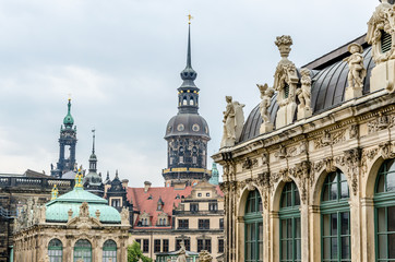 Fototapeta na wymiar Dresden Panorama
