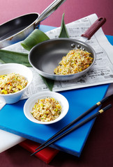 Delicious Japanese cuisine atmosphere, fried rice