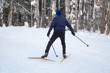cross country skier