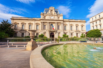 Obraz premium City hall building in Montpellier