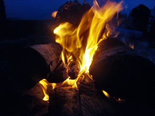 Summer travel in mountain,sunset