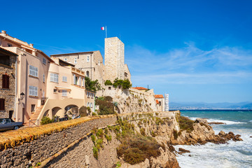 Picasso Museum in Antibes, France - obrazy, fototapety, plakaty