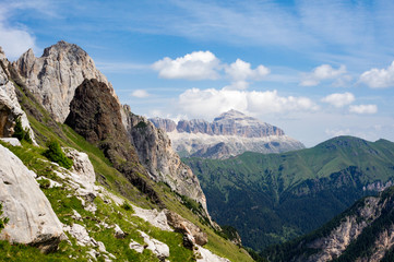 Dolomites Val di Fassa, Italy