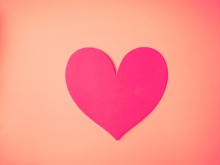 heart on white background
