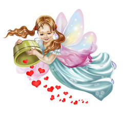 fairy sprinkles hearts