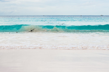 Meeresrauschen auf Barbados in der Karibik