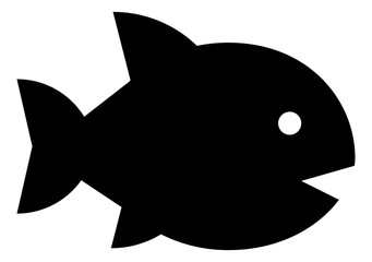 Aquarium Fish Vector Icon