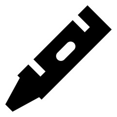 Coloring Book Crayon Vector Icon