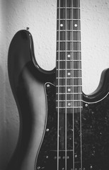 Fototapeta premium electric guitar in closeup