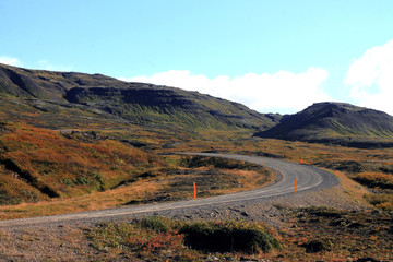road in mountains