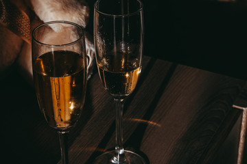 glass of wine