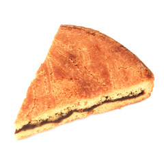 Gâteau breton fourré à la crème de pruneaux