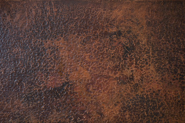 Chasing copper texture