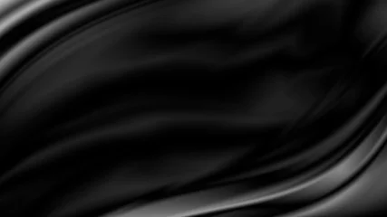 Foto op Plexiglas Black luxury fabric background with copy space © ArtBackground