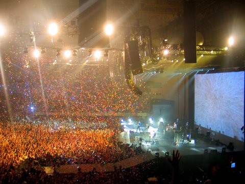 Music concert in Barcelona. Spain