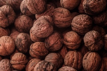 Ripe Walnuts Fruits