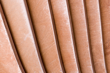 background of couple wooden panels with perspective. bench, concept